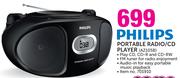 Philips Portable Radio/CD Player AZ105B
