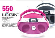 Logik CD/USB Radio RSH-441869-S-Each