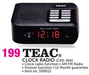 Teac Clock Radio CRX-366
