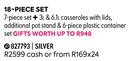 Infinity 18 Piece Set Silver 827793