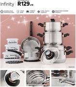Infinity 7 Piece Set Silver 827758