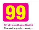 Blackberry Z3 Smartphone-On uChoose Flexi 55