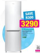 Hisense 299Ltr Metallic Bottom Freezer Fridge H299BME