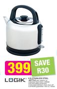 Logik 4.2Ltr Stainless Steel Kettle RSH-440670-11