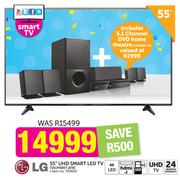LG 55" UHD Smart LED TV 55UF680T.AFB