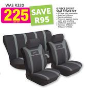 6 Piece Sport Seat Cover Set-Per Set