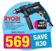 Ryobi 650W Impact Drill