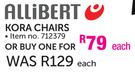 Allibert Kora Chairs-Each
