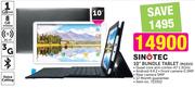 Sinotec 10" Bundle Tablet M1015