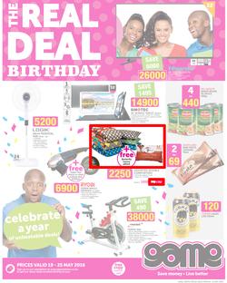 Game Nairobi : The Real Deal Birthday (19 May - 25 May 2016), page 1