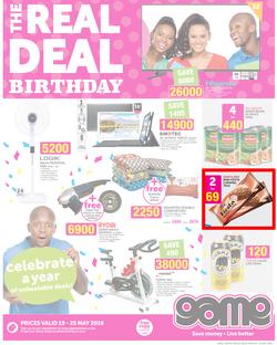 Game Nairobi : The Real Deal Birthday (19 May - 25 May 2016), page 1