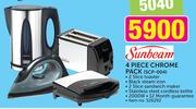 Sunbeam 4 Piece Chrome Pack SCP-004