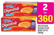 Mcvities Digestive Biscuits-2x500g