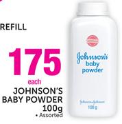 Johnson's Baby Powder Assorted-100g