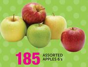 Assorted Apples-For 6