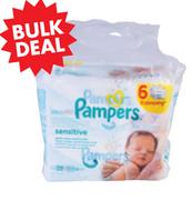 Pampers 6 Pack Bulk Wipes-Each