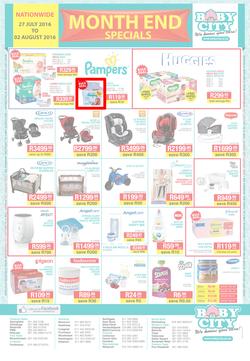 Baby City : Month End Specials (27 Jul - 2 Aug 2016), page 1