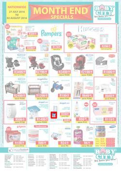 Baby City : Month End Specials (27 Jul - 2 Aug 2016), page 1