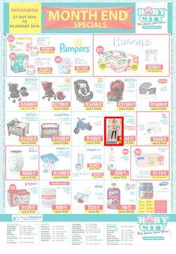 Baby City : Month End Specials (27 Jul - 2 Aug 2016), page 1
