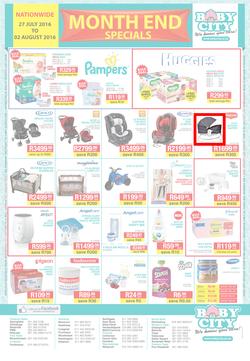 Baby City : Month End Specials (27 Jul - 2 Aug 2016), page 1