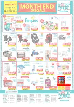 Baby City : Month End Specials (27 Jul - 2 Aug 2016), page 1