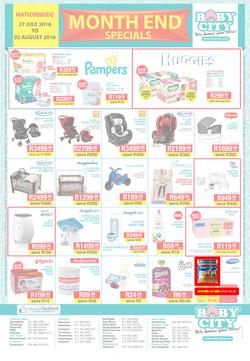 Baby City : Month End Specials (27 Jul - 2 Aug 2016), page 1