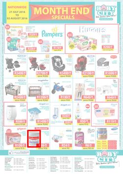 Baby City : Month End Specials (27 Jul - 2 Aug 2016), page 1