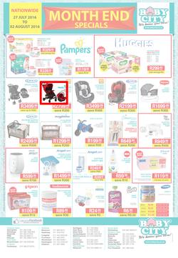 Baby City : Month End Specials (27 Jul - 2 Aug 2016), page 1