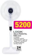 Logik 40Cm Pedestal Fan FS40