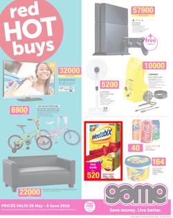 Game Nairobi : Red Hot Buys (26 May - 8 Jun 2016), page 1
