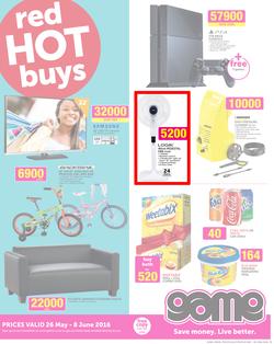 Game Nairobi : Red Hot Buys (26 May - 8 Jun 2016), page 1