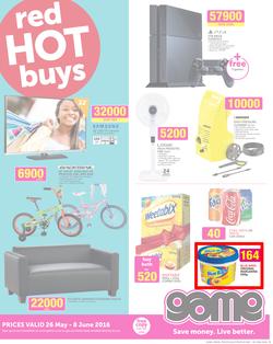 Game Nairobi : Red Hot Buys (26 May - 8 Jun 2016), page 1