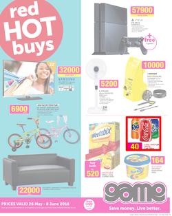 Game Nairobi : Red Hot Buys (26 May - 8 Jun 2016), page 1
