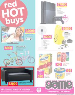 Game Nairobi : Red Hot Buys (26 May - 8 Jun 2016), page 1