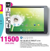 Azpen 7.8" 3G Wi-Fi Tablet A739