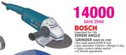 Bosch 2000W Angle Grinder GWS20-230