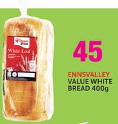 Ennsvalley Value White Bread-400g