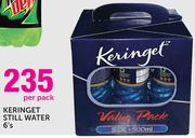 Keringet Still Water 6 Pack-Per Pack