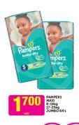 Pampers Maxi 8-19Kg, 17-25Kg Jumbo-64's Each