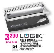 Logik Comb Binder CB0021