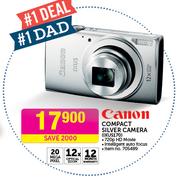 Canon Compact Silver Camera IXUS170