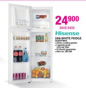 Hisense 168Ltr White Fridge H220TWH