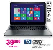 HP Celeron G3 Notebook HP.NOTE.250