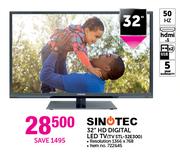 Sinotec 32" HD Digital LED TV STL-32E300
