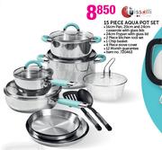 Tissoli 15 Piece Aqua Pot Set