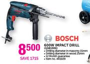 Bosch 600W Impact Drill GSB13RE