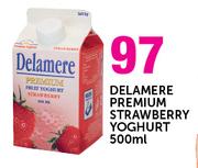 Delamere Premium Strawberry Yoghurt-500ml