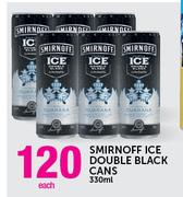 Smirnoff Double Black Cans-330ml Each