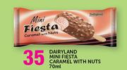 Dairy Land Mini Fiesta Caramel With Nuts-70ml