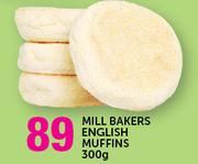 Mill Bakers English Muffins-300g